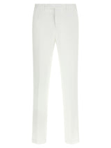 PT Torino Pantalon habillé blanc en coton
