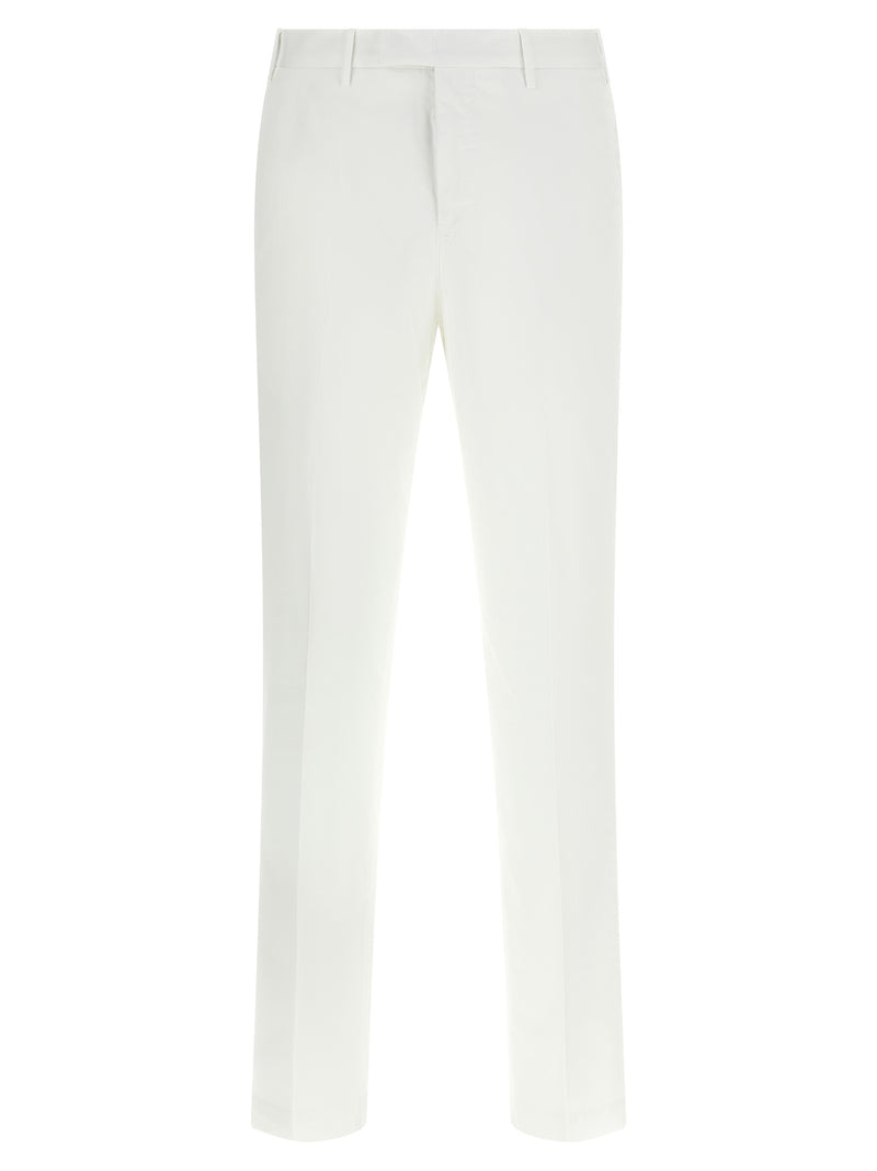 PT Torino Pantalon habillé blanc en coton