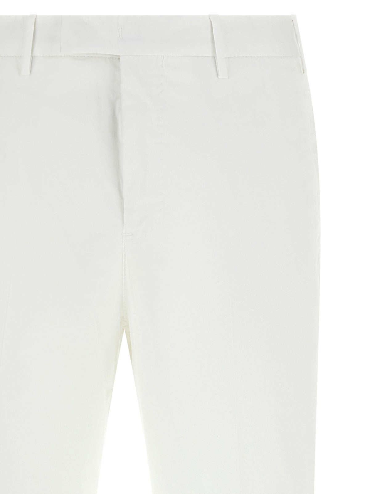 PT Torino Pantalon habillé blanc en coton
