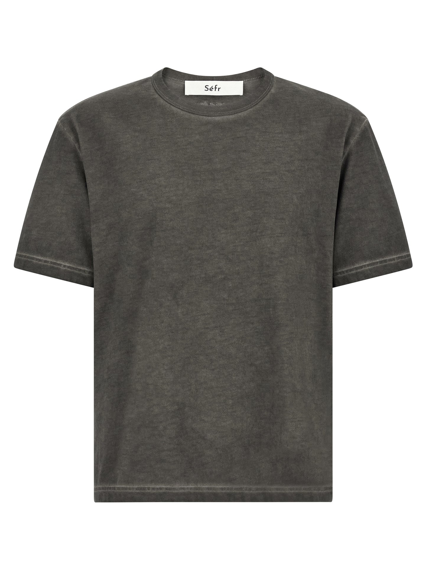 SÉFR Gray Cotton T-Shirt
