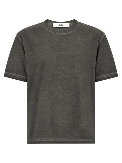 SÉFR Gray Cotton T-Shirt