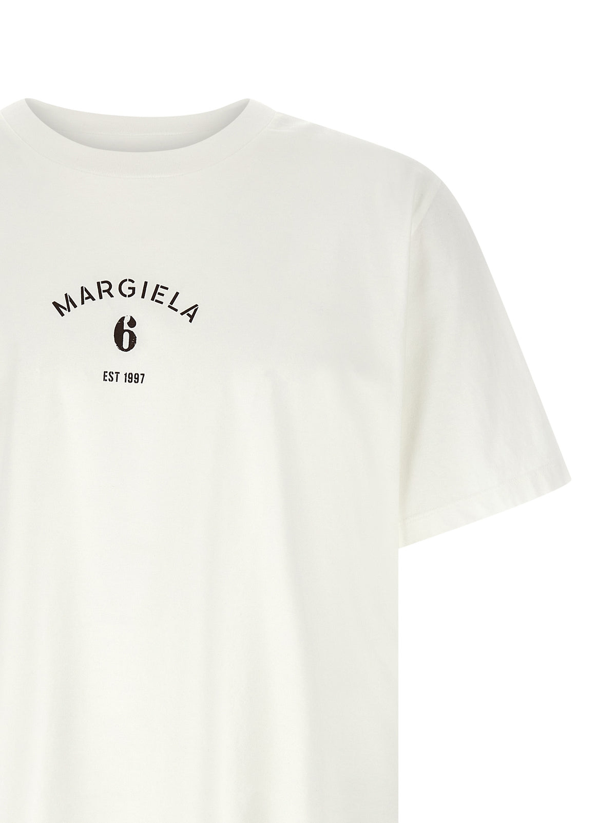 T-shirt MM6 Maison Margiela en coton blanc
