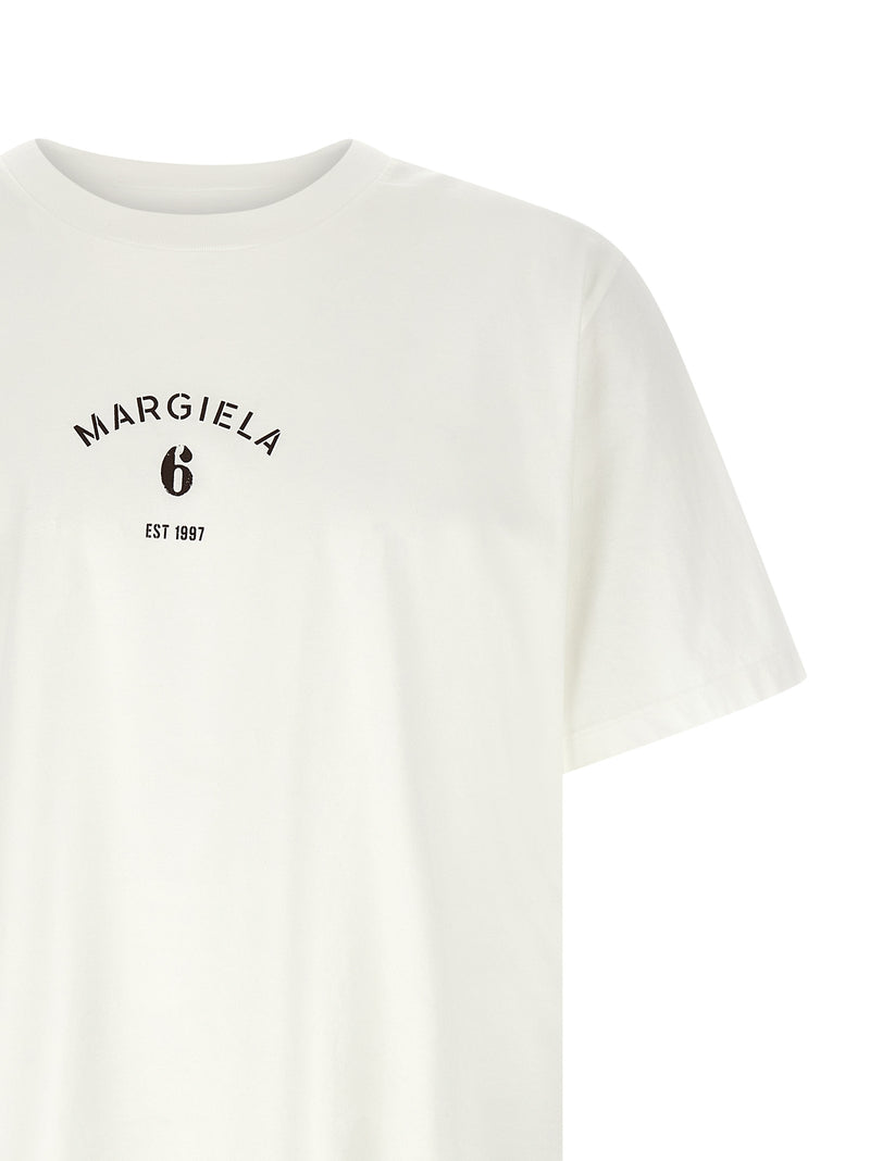 T-shirt MM6 Maison Margiela en coton blanc