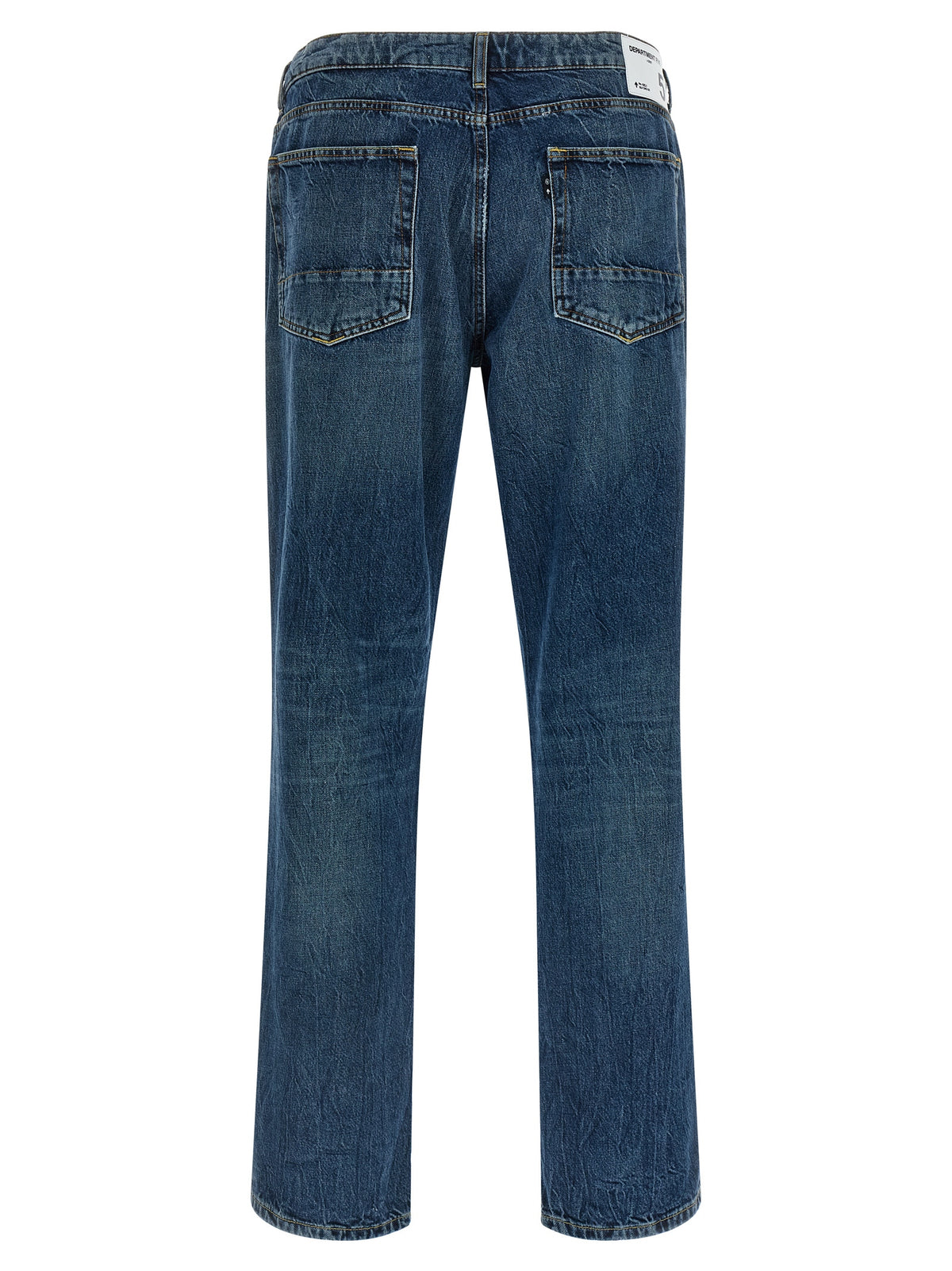 Jean droit en coton bleu Department 5