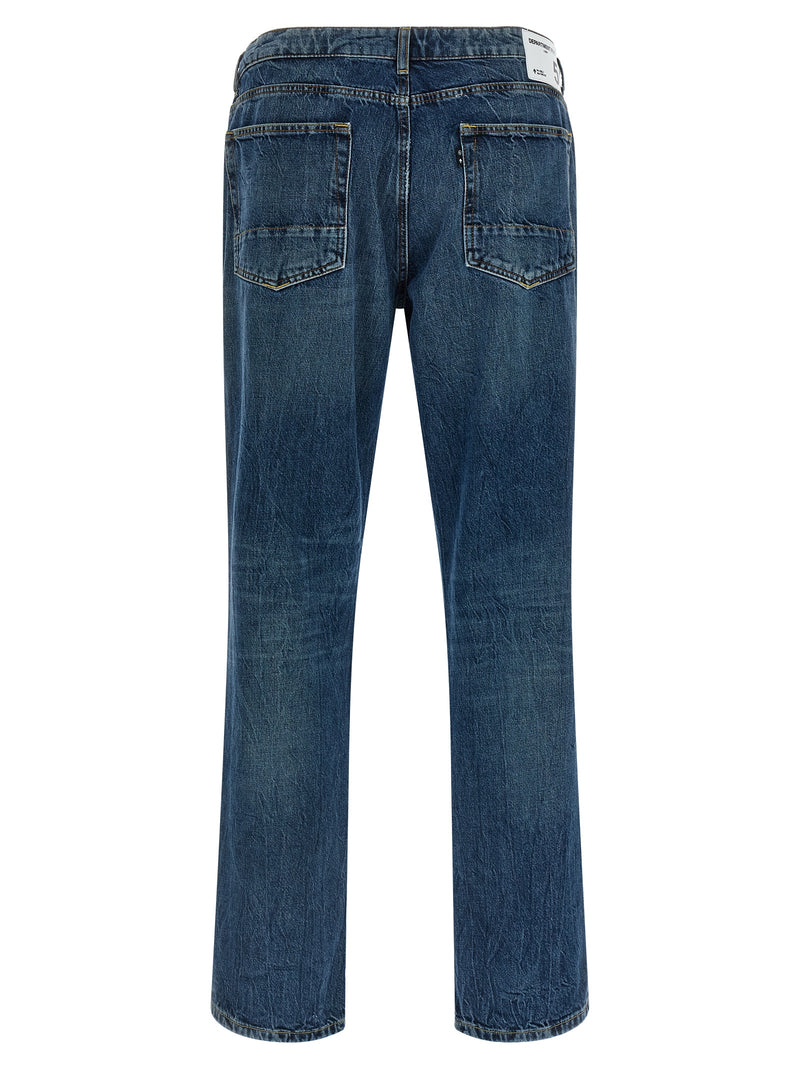 Jean droit en coton bleu Department 5