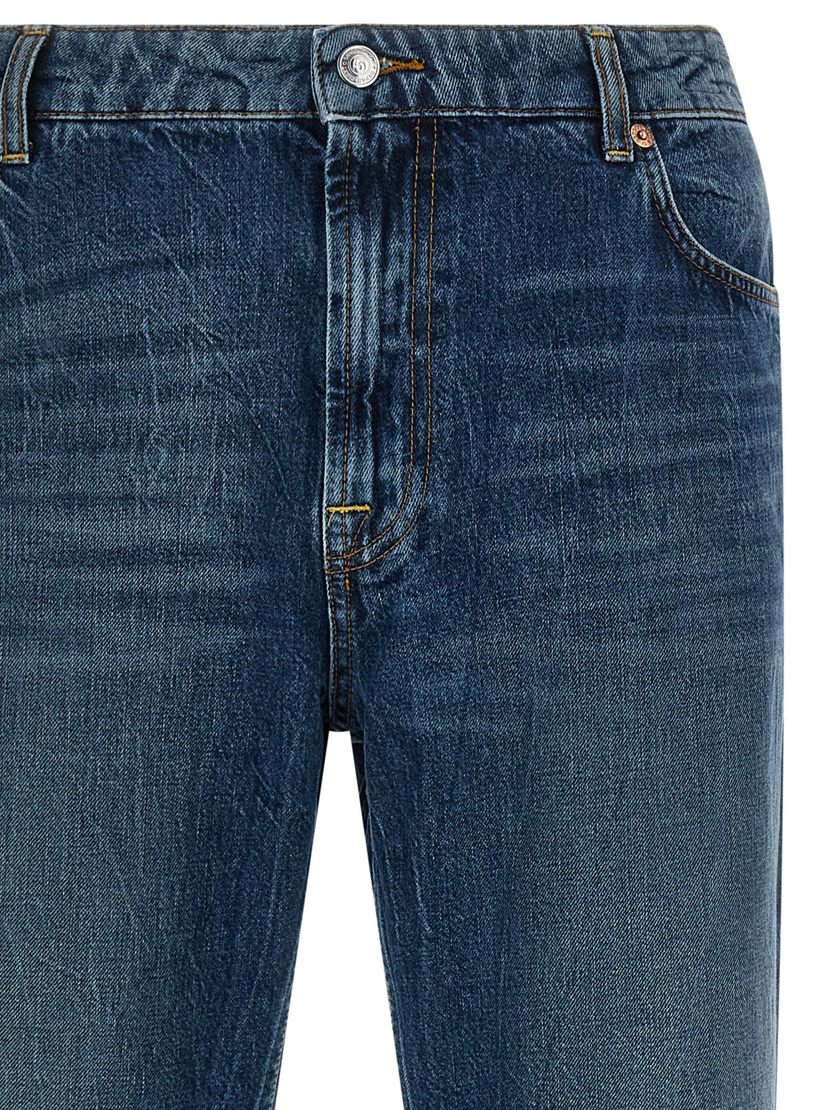 Jean droit en coton bleu Department 5