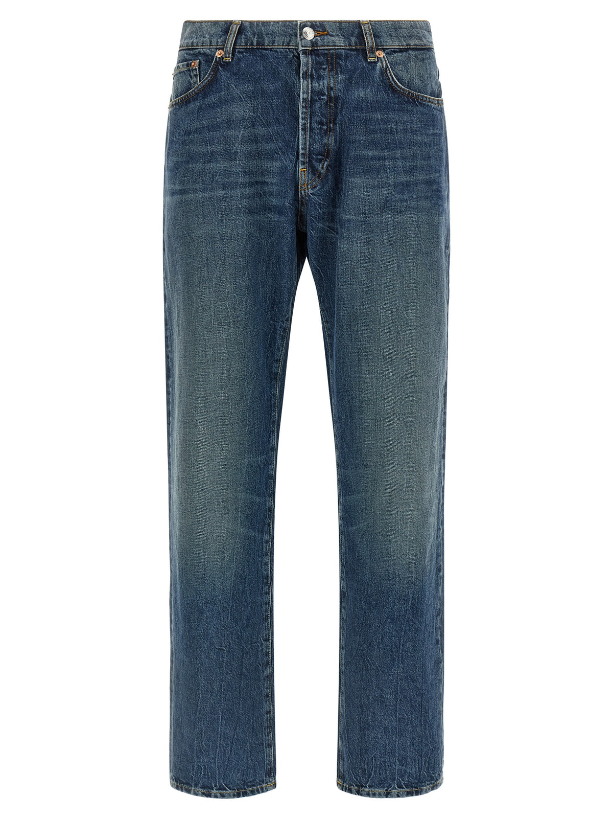 Jean droit en coton bleu Department 5