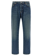 Jean droit en coton bleu Department 5
