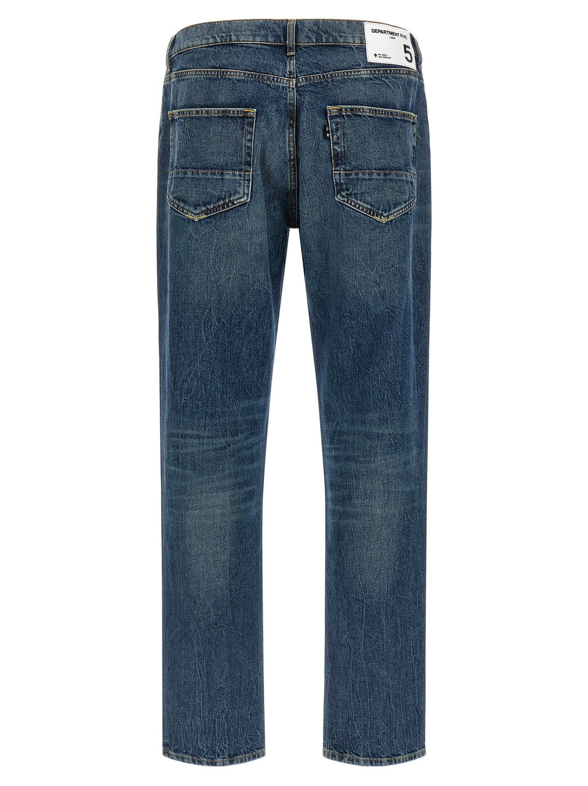 Jean droit en coton bleu Department 5