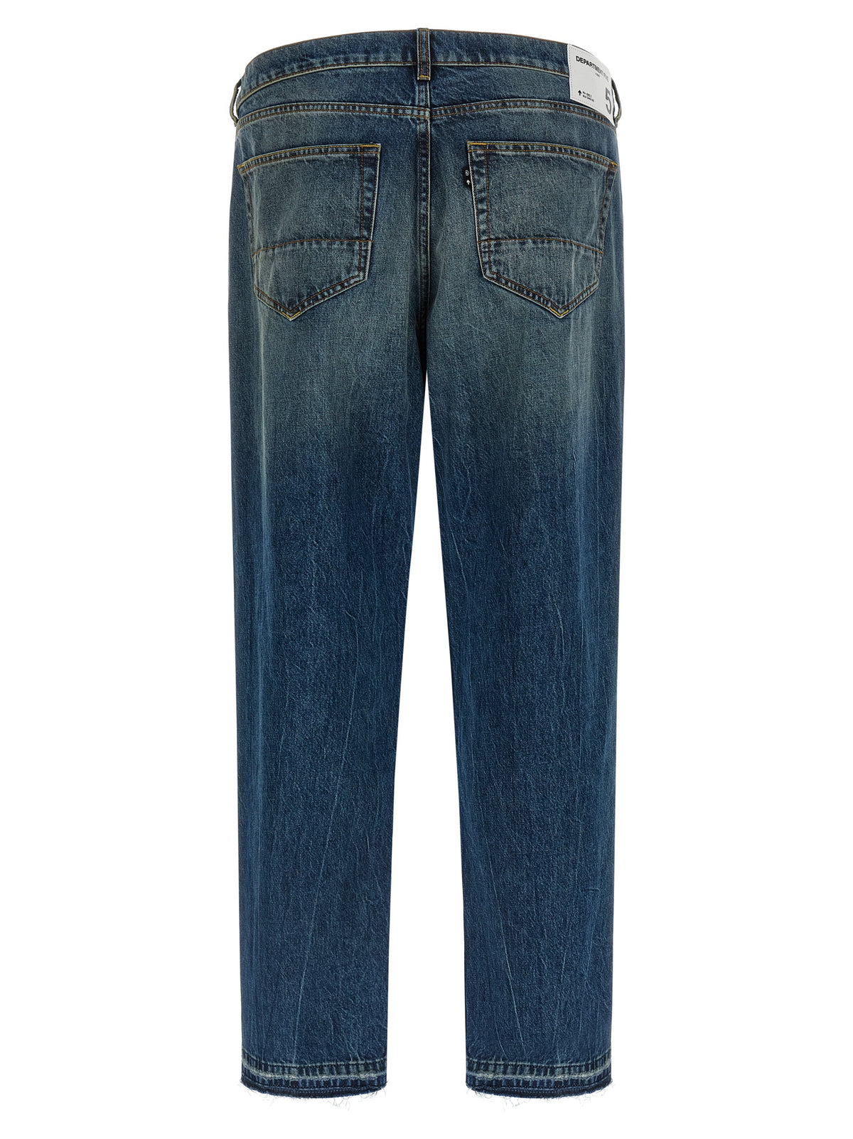 Jean droit en coton bleu Department 5
