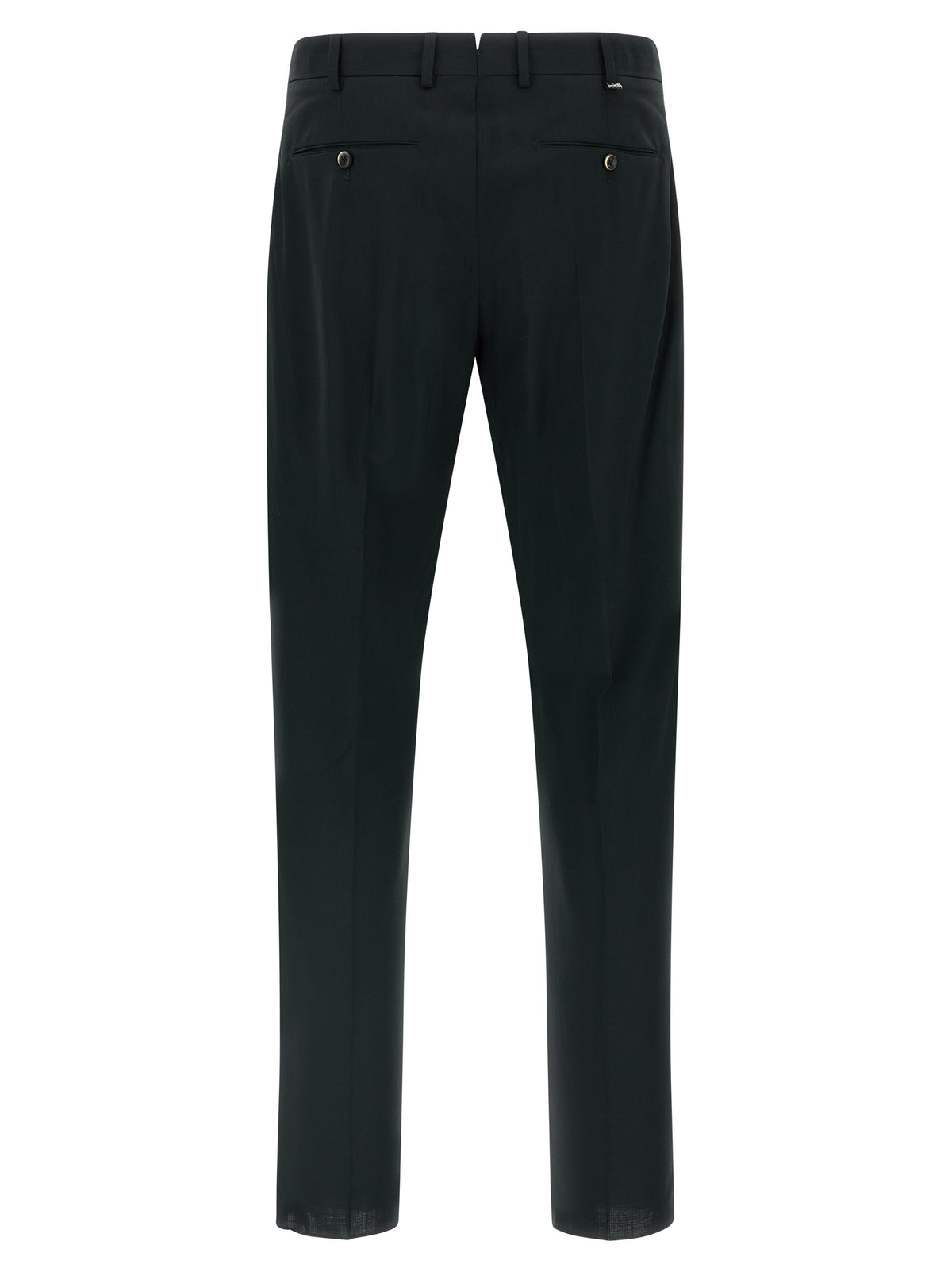 Pantalon en Laine Vierge Noir PT Torino