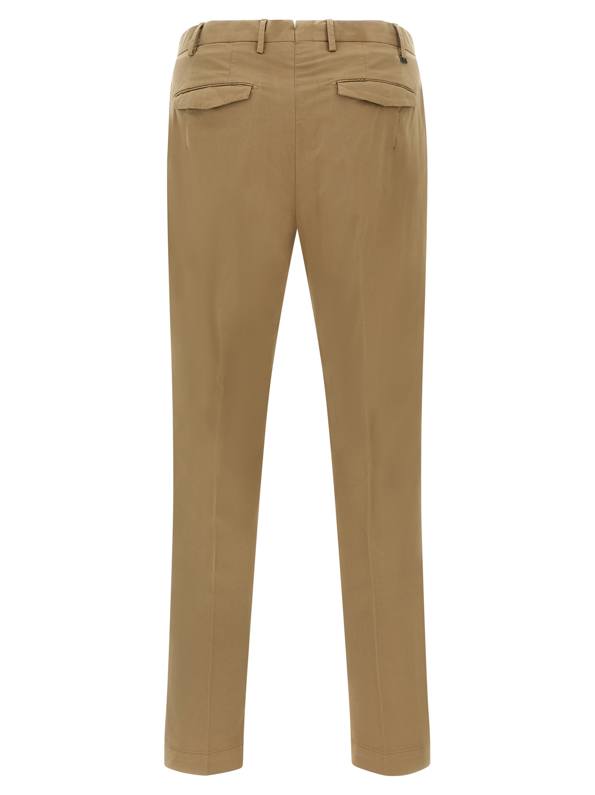 Pantalon habillé en coton marron PT Torino