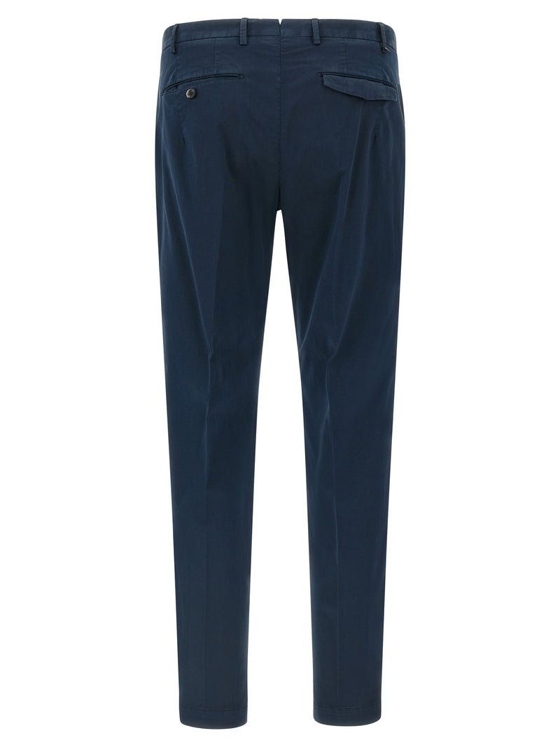 Pantalon décontracté en coton bleu PT Torino
