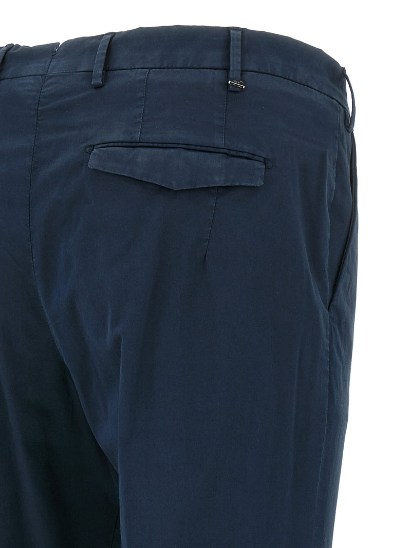 Pantalon décontracté en coton bleu PT Torino