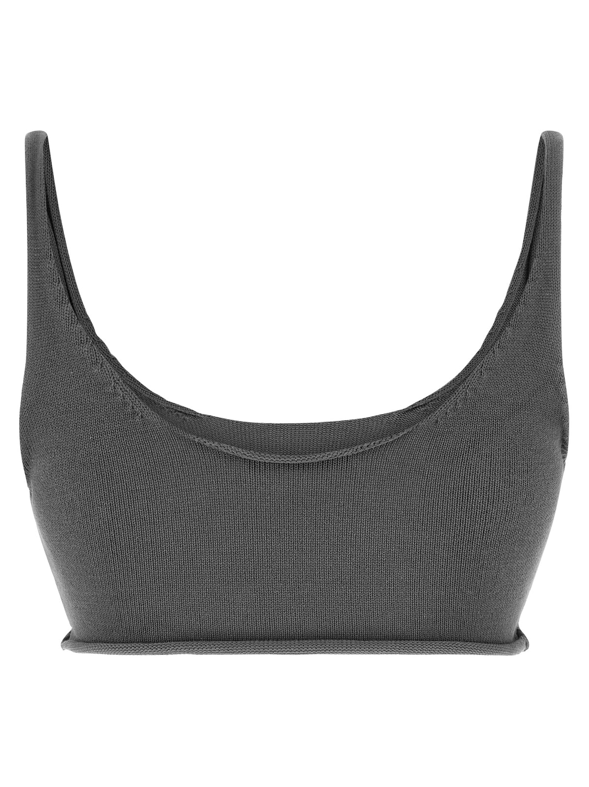 Soutien-gorge de sport en coton gris Entire Studios