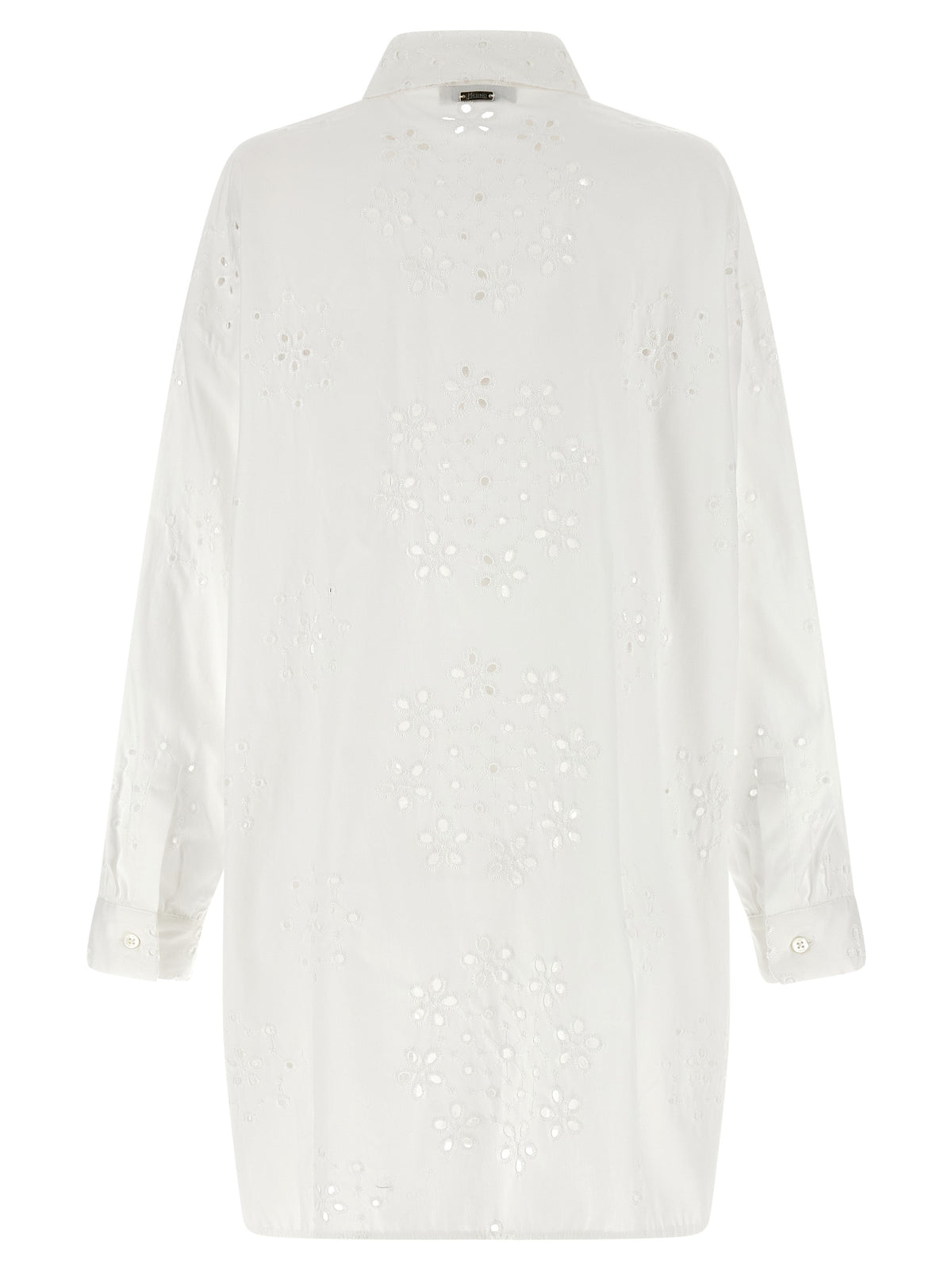 Herno White Cotton Blouse