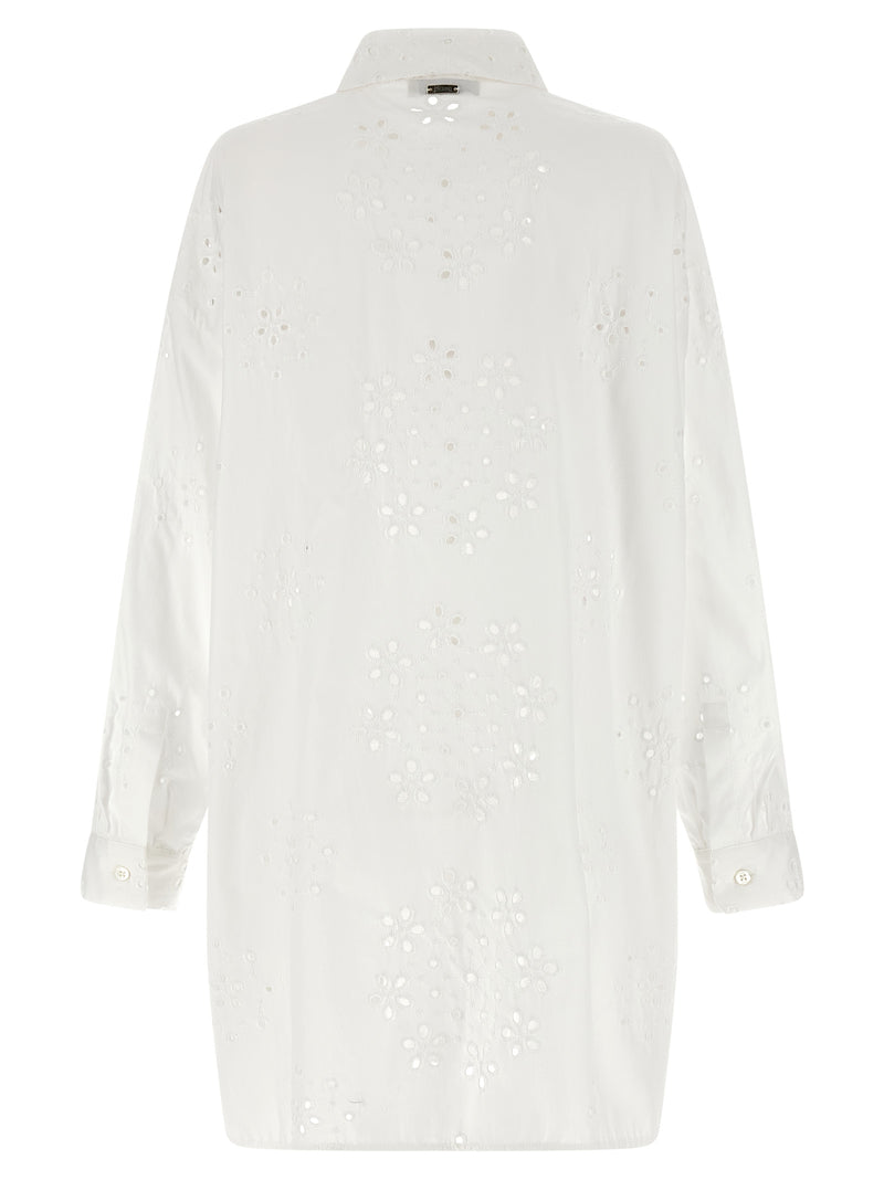Chemisier Herno en coton blanc