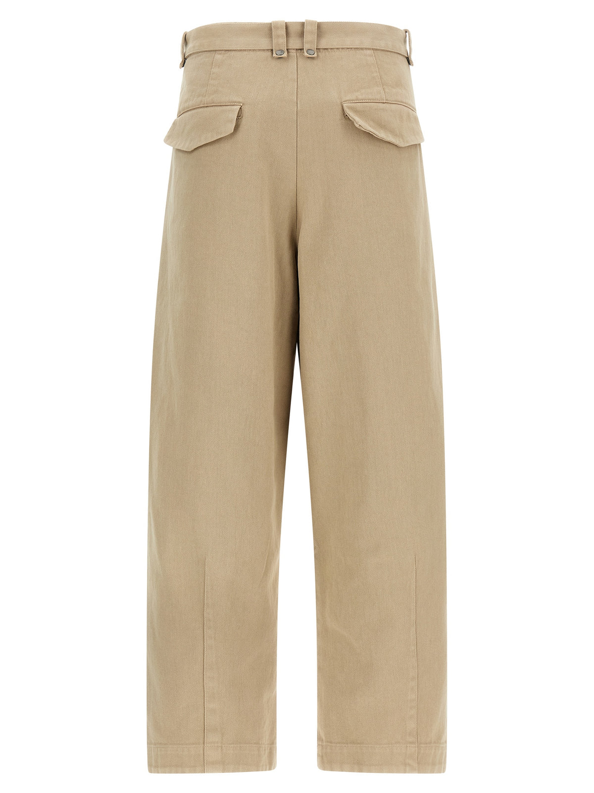 Pantalon décontracté Entire Studios en coton beige
