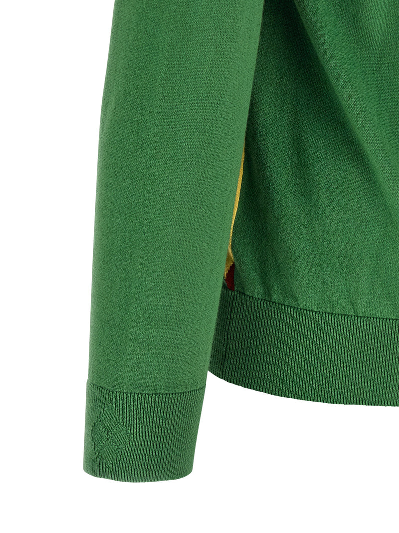 Ballantyne Bicolor Cotton Cardigan for Men