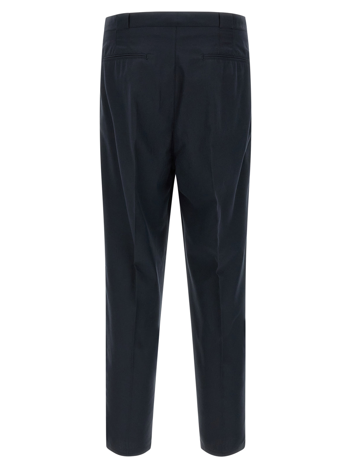 Brunello Cucinelli Blue Cotton Chino Pants