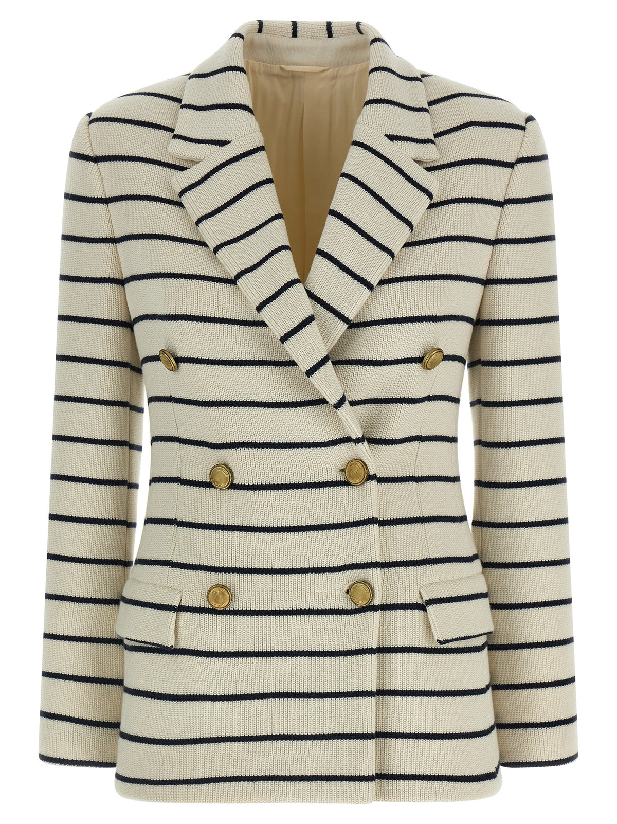 Brunello Cucinelli Blue Cotton Blazer