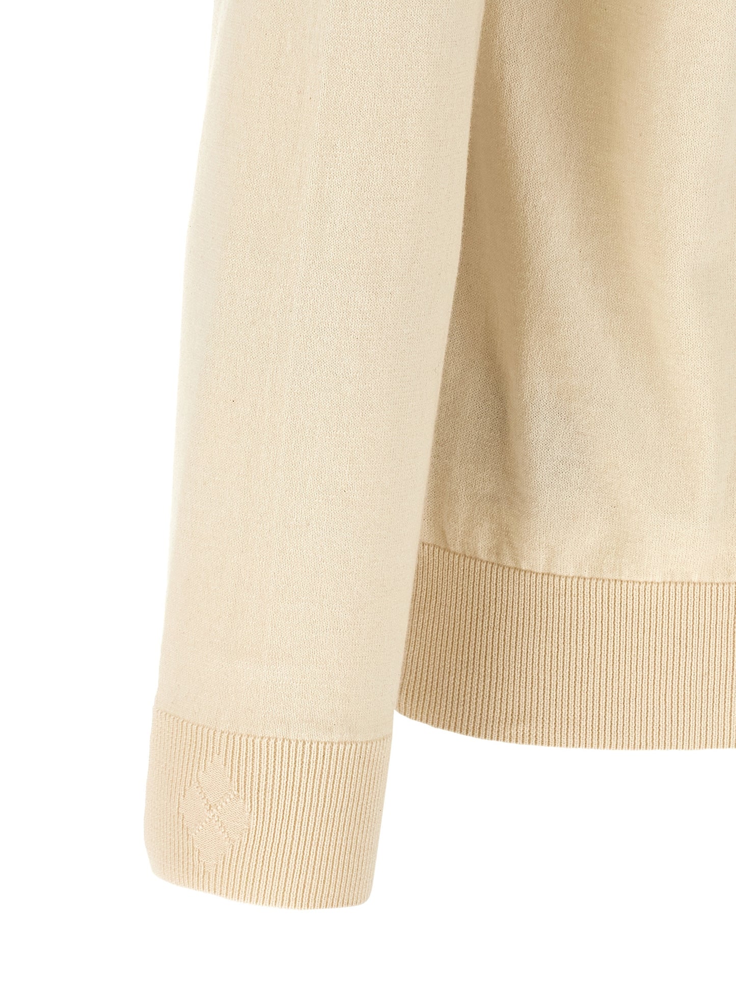 Ballantyne Beige Cotton Cardigan