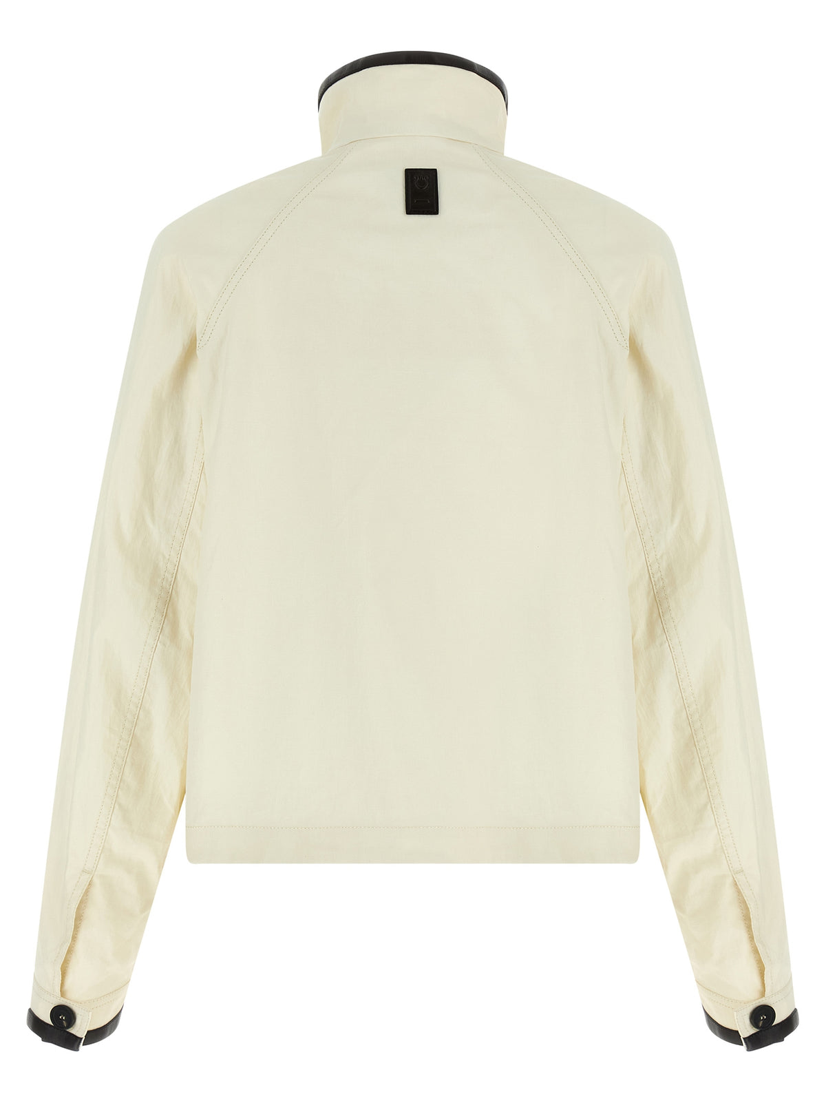 Ferragamo White Linen Full-Length Jacket