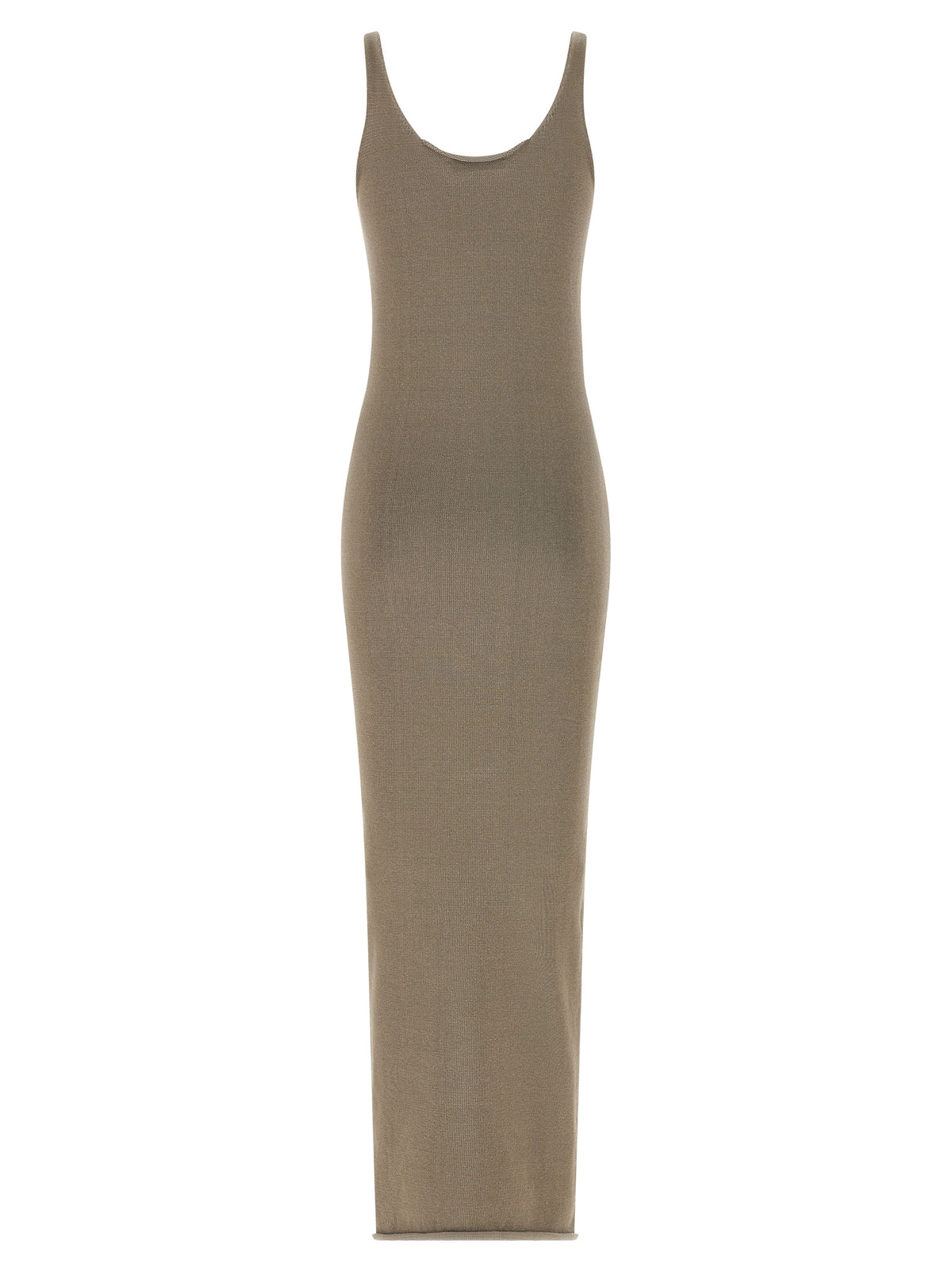 Robe midi en coton beige Entire Studios