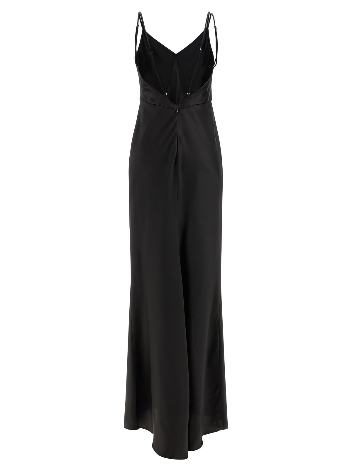 Robe longue Elisabetta Franchi en polyester noir