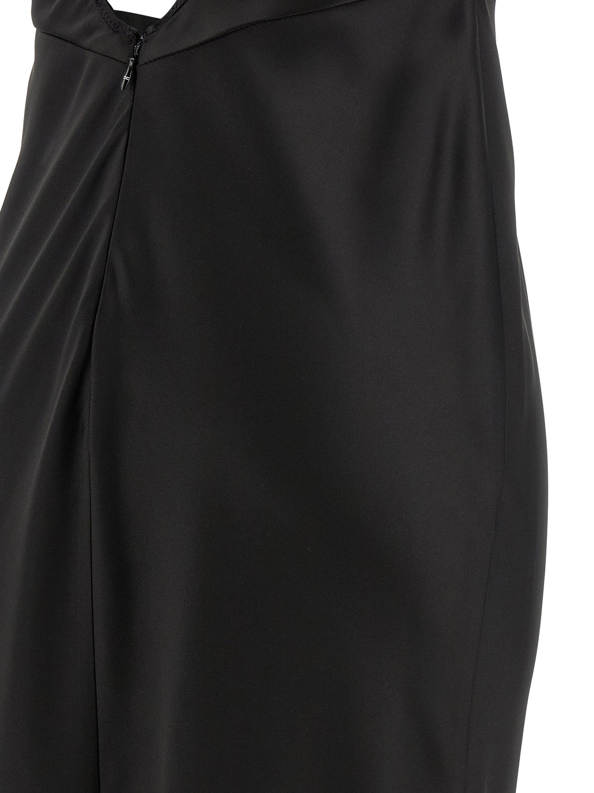 Robe longue Elisabetta Franchi en polyester noir