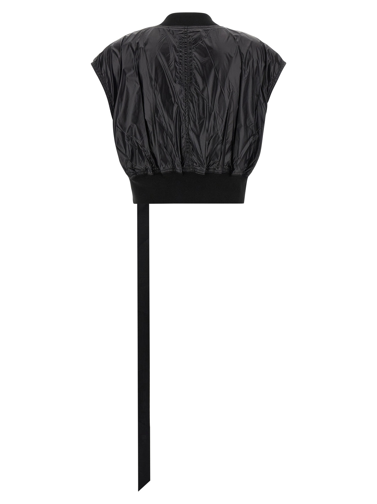 DRKSHDW Tatlin Bomber Black Nylon Sleeveless Jacket