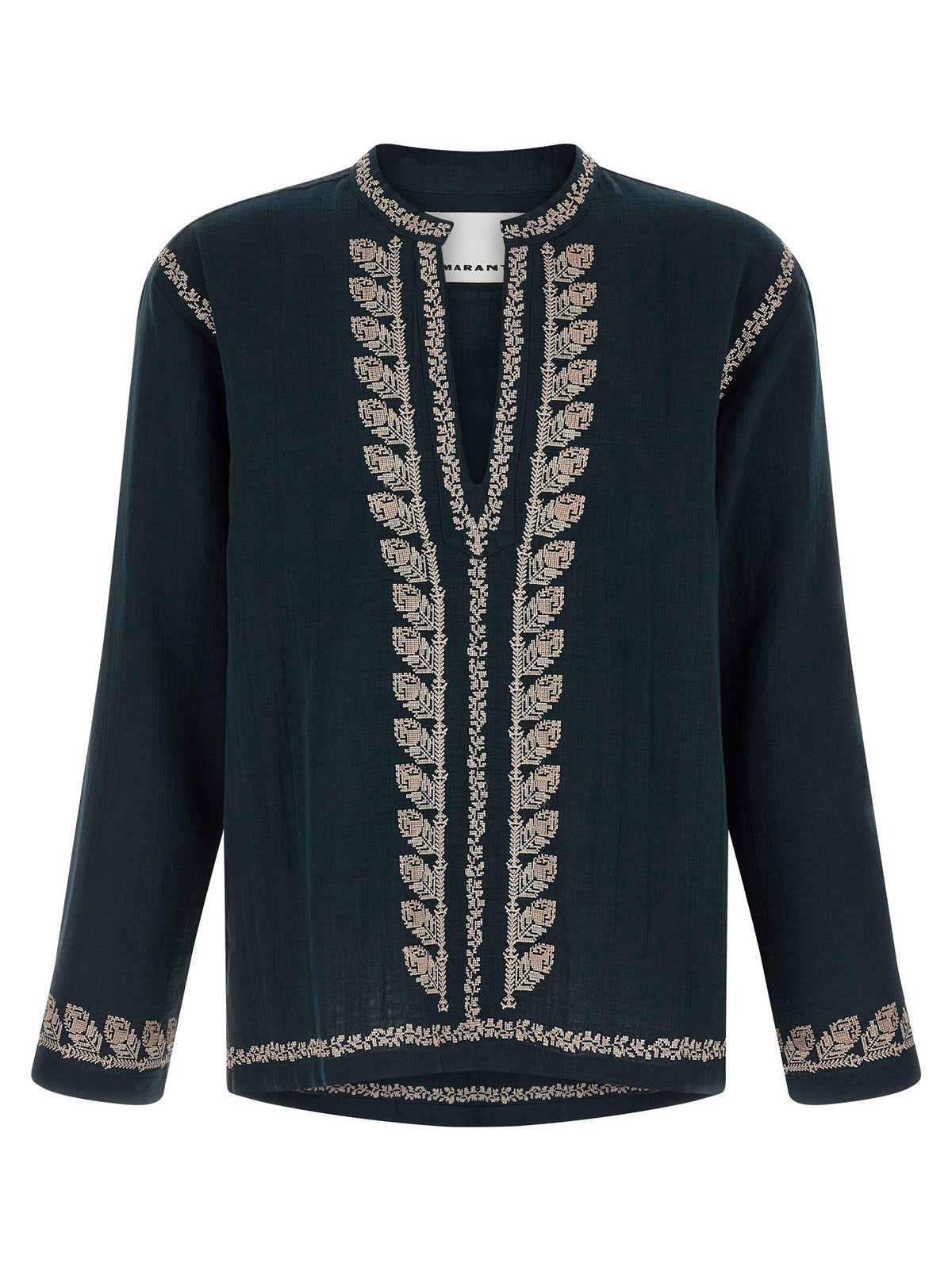 Isabel Marant Blue Cotton Blouse