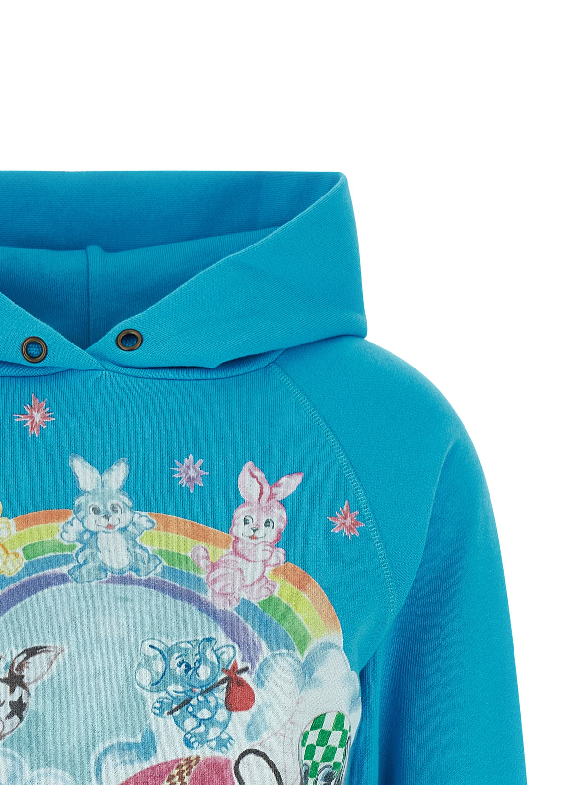 Sweat à capuche Kenzo en coton bleu