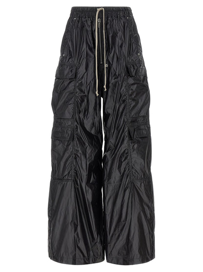 DRKSHDW Black Nylon Cargo Pants