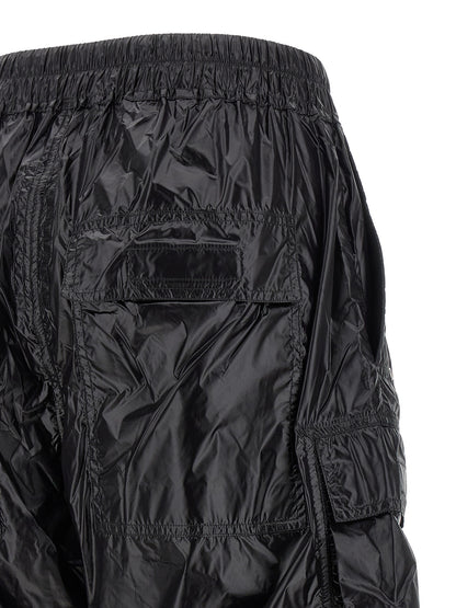DRKSHDW Black Nylon Cargo Pants