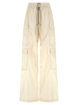 DRKSHDW Double Cargo Jumbo Belas Beige Nylon Pants