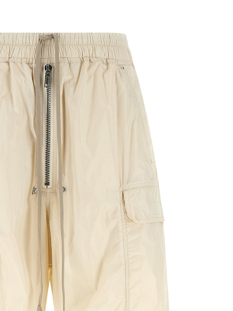DRKSHDW Double Cargo Jumbo Belas Beige Nylon Pants