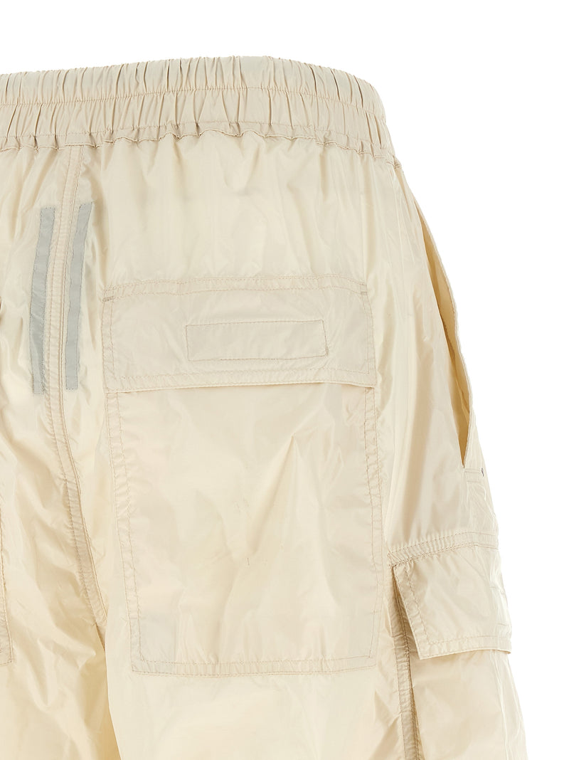 DRKSHDW Double Cargo Jumbo Belas Beige Nylon Pants