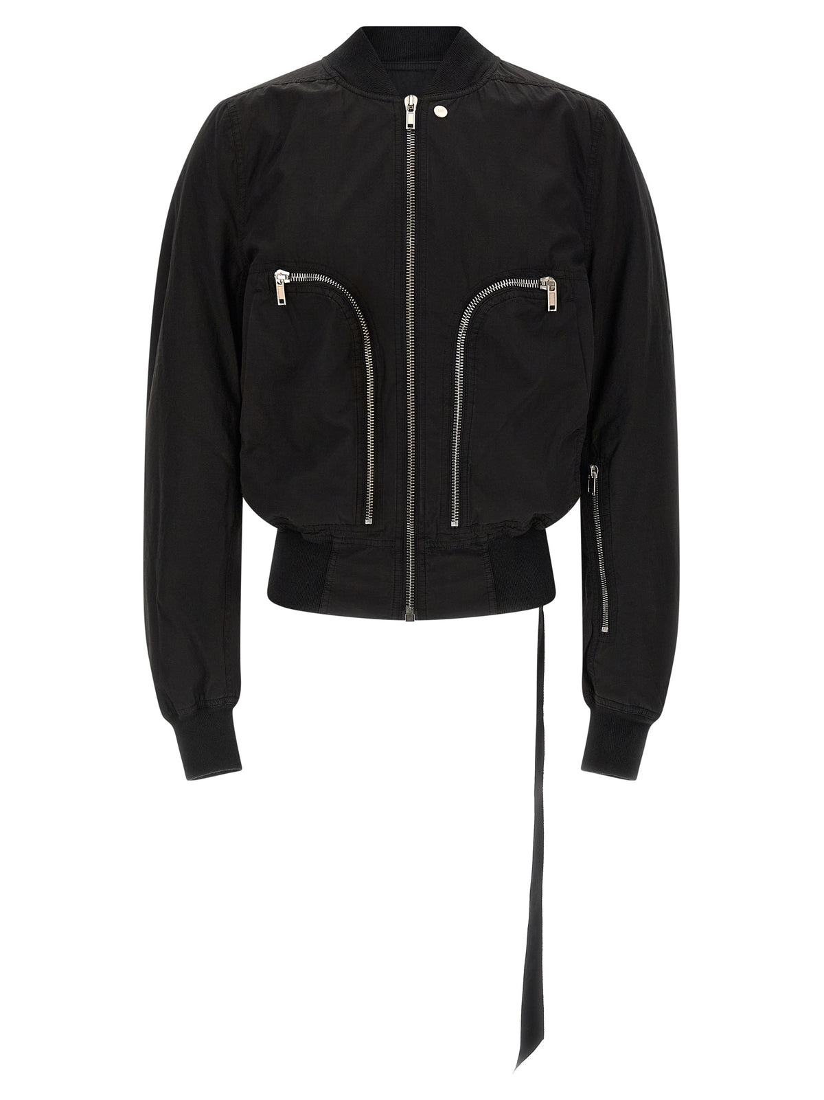 Bomber en coton noir DRKSHDW
