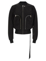 Bomber en coton noir DRKSHDW
