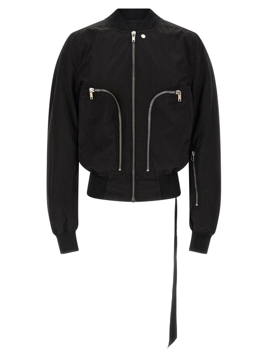 DRKSHDW Black Cotton Bomber
