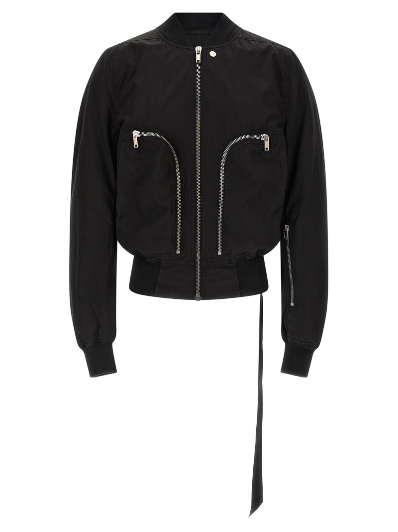 Bomber en coton noir DRKSHDW