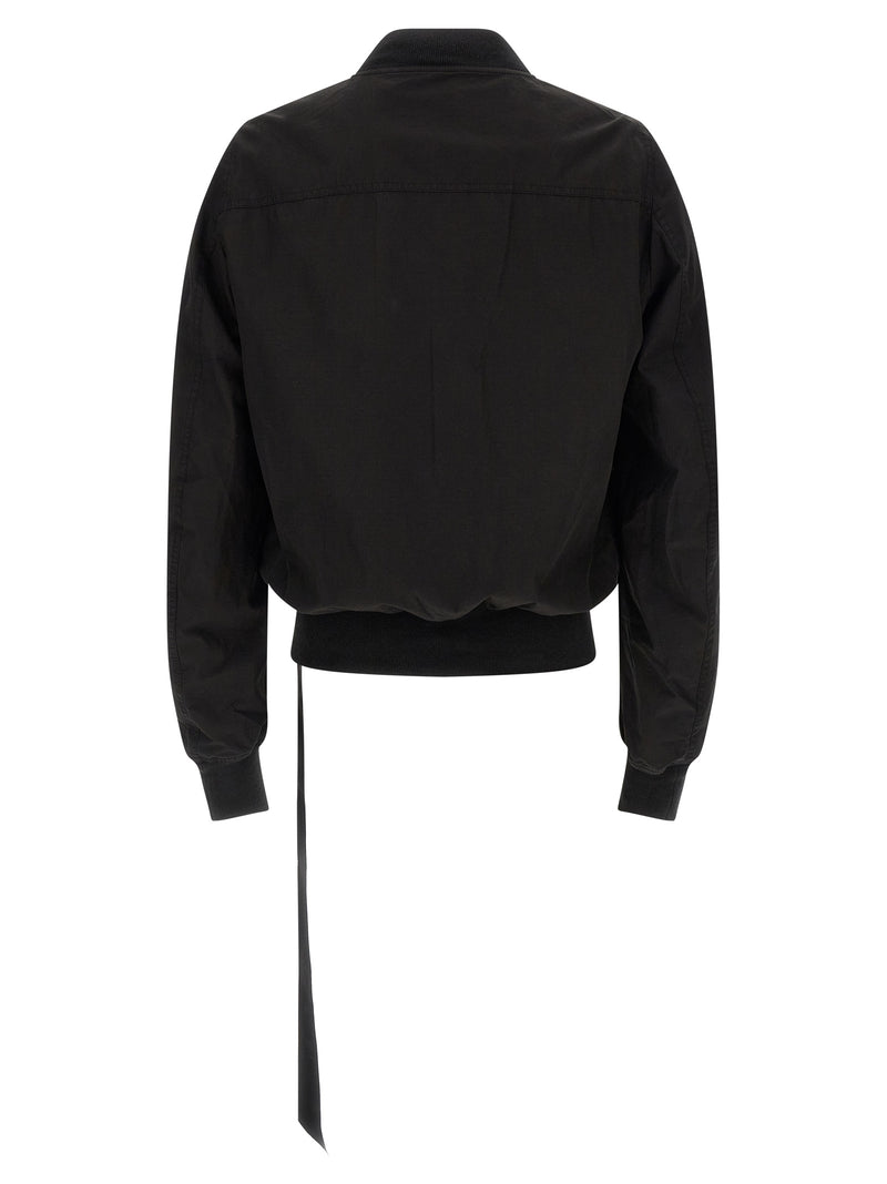 Bomber en coton noir DRKSHDW