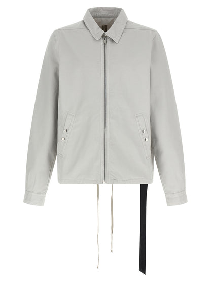 DRKSHDW Beige Cotton Shell Jacket