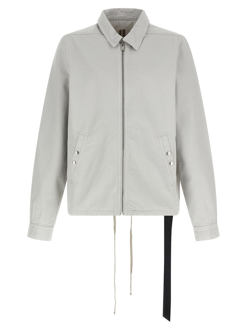 Veste coquille en coton beige DRKSHDW