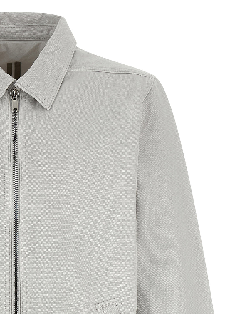 Veste coquille en coton beige DRKSHDW