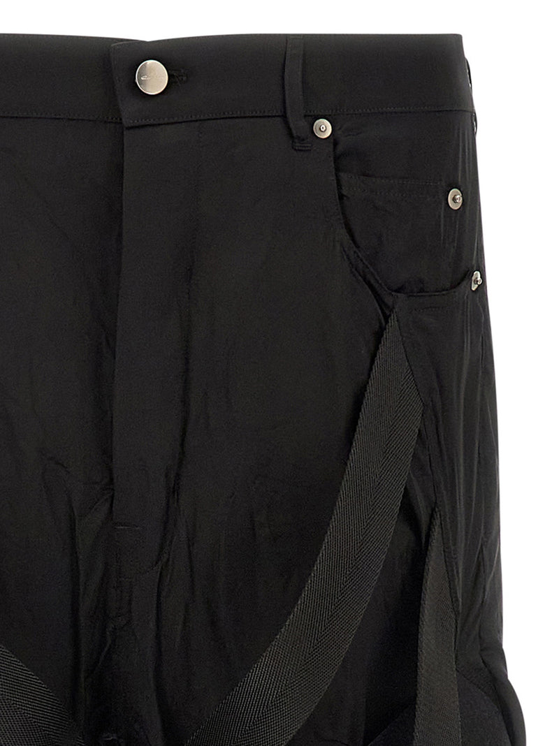 Pantalon évasé Rick Owens noir cuivre