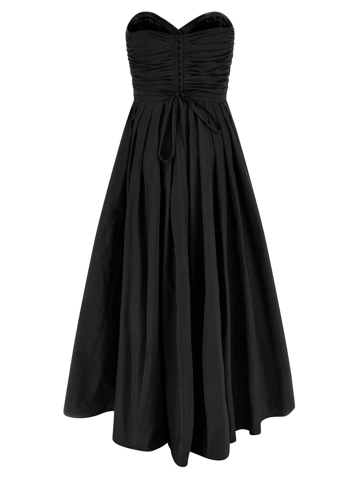 PINKO Robe Longue Noire en Polyester
