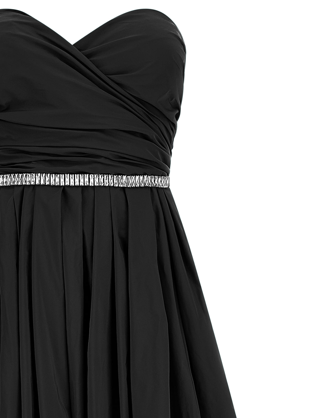 PINKO Robe Longue Noire en Polyester