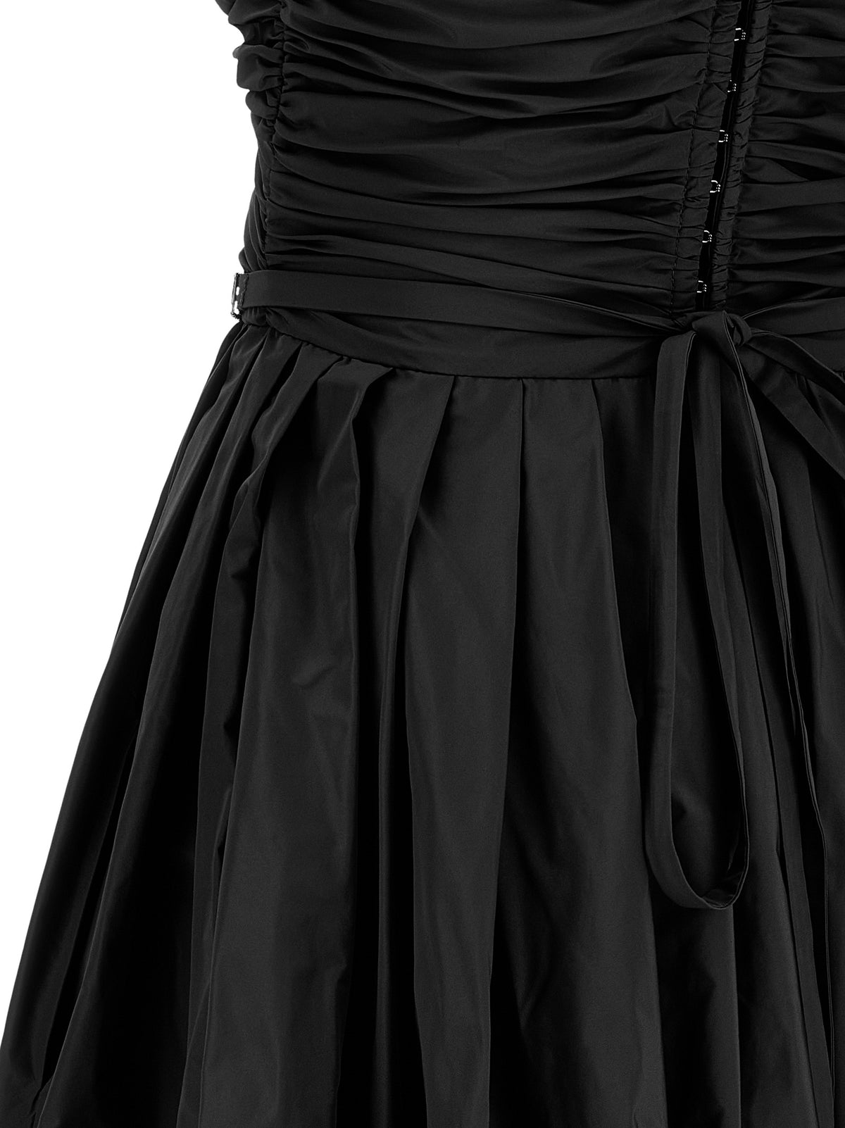 PINKO Robe Longue Noire en Polyester